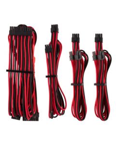 Corsair cp-8920219 Kit De Cables Basico Psu Ind Prem Rojonegro
