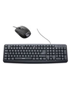 Verbatim VB98111 kit mouse y teclado optico usb (negro)