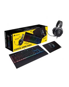 Corsair ch-9226315-sp Ac-396073-1 Kit 4-1 Hs50 + K55 Rgb Harpoon Pro Mm100