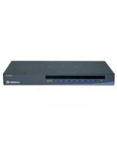 Trendnet tk-804r Kvm Switch Usb Ps2 Montaje Rack Apilable Y Con Interfaz De Menu En Pantalla 8 Puertos No Incluye Cables
