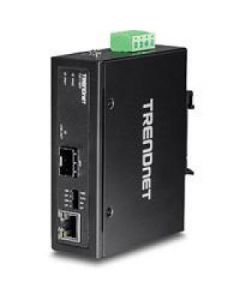 Trendnet ti-f11sfp Convertidor De Medios Reforzado Industrial 100 1000base-t A Sfp