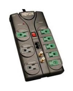 Tripp Lite av88satg Supresor De Sobretencion Eco-surge av88satg, 8 Cot(5-15r), Cable 2.4m, 2880 Joules, Coaxial Ethernet