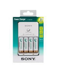 Sony bcg34hh4kn Cargador De Baterias Nimh Con 4 Pilas Aa