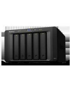 Synology dx517 Unidad De Expansion 5 Bahias 3.5 Y 2.5 Sata Hdd Ssd Hasta 50tb Hot-swap