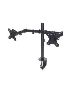 Manhattan 461528 Soporte Universal Para 2 Monitores 13 A 32 De Hasta 8 Kg Negro