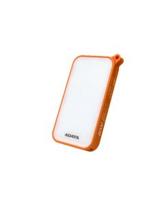 Adata ad8000l-5v-cor Bateria De Respaldo Power Bank D8000l 8000mah Linterna Led 2 Usb 2.1a Indicador Carga  Naranja