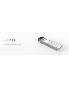 Tenda g311sm Módulo Transceiver Ip-com Fibra óptica Monomodo; Trabajo Dúplex Completo, Sfp De Detección Automática, Conectable En Caliente, Velocidad Hasta 1.25 Gbps.