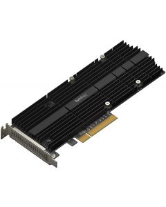 Synology m2d20 Tarjeta Adaptadora De Ssd M.2  Doble Ranura Para Aceleración Caché Interfaz Pcie Nvme Factor 22110 2280