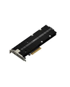 Synology E10M20-T1 tarjeta  pcie 3.0 x8 1 puerto de 10g base-t y 2 ranuras ssd nvme m.2 2280 22110, todo en uno para acelerar el rendimiento