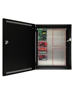 Avigilon AC-LSP-4DR-MER-LCK sistema de alimentacion integrado voltaje dual mercury cuatro puertas.