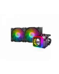 Cougar 35ccl24.0001 Helor 240 - Sistema De Refrigeración Líquida Del Procesador (para: Lga775 Lga1156 Am2 Am2+ Lga1366 Lga1155 Am3+ Lga2011 Fm1 Fm2 Lga1150 Fm2+ Lga2011-3 Lga1151 Am4 Lga2066)
