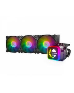 Cougar 35ccl36.0001 Helor 360 - Sistema De Refrigeración Líquida Del Procesador (para: Lga775 Lga1156 Am2 Am2+ Lga1366 Am3 Lga1155 Am3+ Lga2011 Fm1 Fm2 Lga1150 Fm2+ Lga2011-3 Lga1151 Am4 Lga2066)