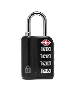 Kensington k66101na Tsa Accepted 4-dial - Cerradura De Seguridad (paquete 4)