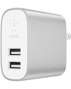Belkin WCE001DQ1MWH dual wall charger - adaptador de corriente 24 vatios
