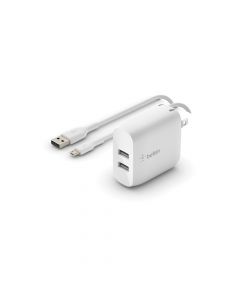 Belkin WCE002DQ1MWH - adaptador de corriente 24 vatios