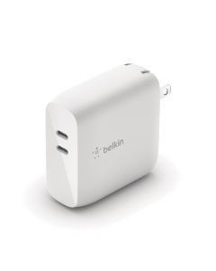 Belkin WCH003DQWH - cargador de pared tecnología gan