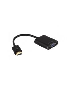 Acteck ac-923033 Convertidor Hdmi A Vga Macho - Hembra Hdmi, Vga, Hembra, Negro, 150 Mm