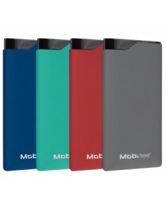 Mobifree mb-923491 Cargador Portátil Power Bank 10000 Mah - Gris, Varios, 1