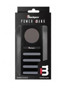 Blackpcs epbbl4-10000 Accblc060 Power Bank - Gris, 10000 Mah