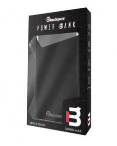 Blackpcs epbs3-12000 Accblc090 Power Bank - Plata, 12000 Mah