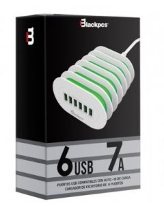 Blackpcs esh036-w Esho36-w Smart Hub - Color Blanco  6 Puertos