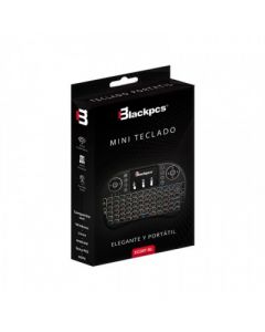 Blackpcs eo30t-bl Mini Teclado - Qwerty, Negro