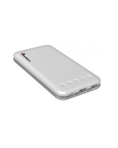 Blackpcs epbw9-10000 Accblc370 Power Bank Ares - Color Blanco, Universal, 10000 Mah, 5 V, Polímero De Litio