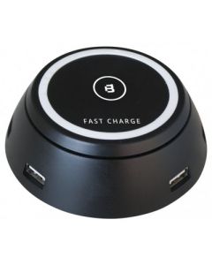 Blackpcs epbbl12-vol Accblc430 Power Bank Volcano - Negro, Universal, 5v, Inalámbrico