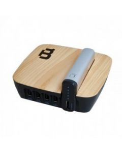 Blackpcs epbs6-4000/5v Accblc510 Power Station 4000 Mah 5v - Negro, Universal, Mah, 2, 1 A, Polímero De Litio