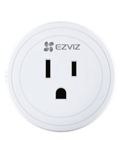 Ezviz T30 enchufe inteligente (110-240v (125vca)) (T30)  inalámbrico control a través de la aplicación móvil -