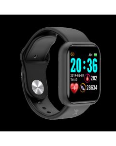 Perfect Choice pc-270072 Smart Watch Monitor - Negro, 7 Días De Batería En Uso Y Hasta 15 Modo Standby