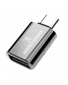 Perfect Choice PC-101291 adaptador usb tipo c a - negro