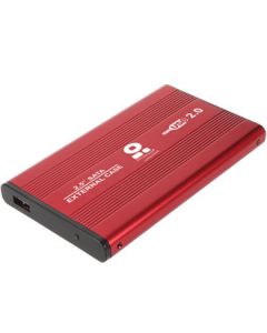 Brobotix 001658 Gabinete Para Disco Duro De 25 Sata Rojo