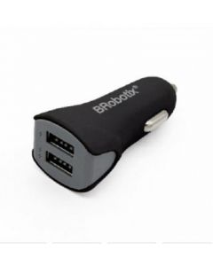 Brobotix 963240 Cargador Usb Dual Para Auto - Negro  Encendedor De Cigarrillos 5 V 2