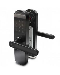 Techzone tzceish01 Cerradura Wifi - Negro, Inteligente