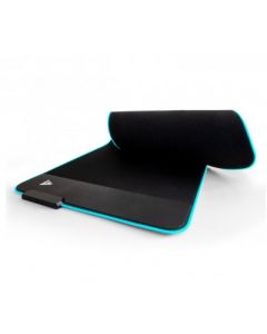 Vorago mpg600 Mousepad Gamefactor Rgb Xl - Carga Inalambrica mpg600, Negro, 380 Mm, 780 Spandex, Microfibra, Goma