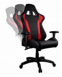 Cooler Master cmi-gcr1-2019r Silla Gamer (cmi-gcr1-2019r) Caliberr1 Color Rojo Ergonomico Material Transpirable