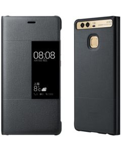 Huawei 51991510 Flip Cover Dark Gray For P9 - Para