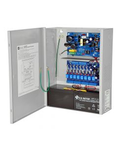 Altronix AL400ULACM fuente con capacidad de respaldo para 12 y 24 vcd a 4