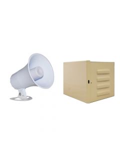 Paamon s15g Kit Anunciador Con 1x Sirena Pam-sre15w + Gabinete Lince12