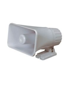 Paamon PM-SRE120 sirena 30 watts, Paamon, PM-SRE120, doble tono, color blanco, uso para interior y exterior, material plástico abs, nivel de sonido 120db, voltaje operación 9-15v dc, en todos los sistemas alarmas. compatible con gabinete lince11.