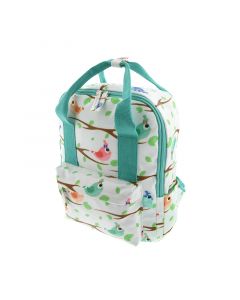 Xtech XTB-501 kaya mochila para niños  notebooks hasta 12" - durable poliéster color diseño estampado con detalles en turquesa