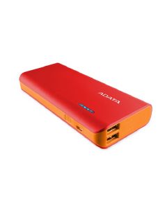 Adata APT100-10000M-CRDOR power bank pt100  rojo con naranja 10000mah(bate
