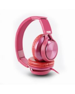 Acteck mb-02016 Audifonos In-ear Con Microfono Metalicos Color Rosa