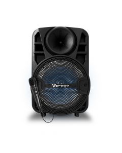 Vorago ksp-301 Bocina Karaoke Negro 8" Bluetooth Fm Recargable 1 Mic