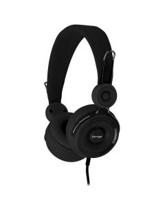 Vorago hp-205negra Hp-205 Negra Diadema Alta Fidelidad Con Mic