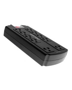 Forza fsp-10un Au130for08 Supresor 10c 1080j 1800w Ngr Dpv - 10 Tomas De Corriente Material Retardador Llama Interruptor Automatico Sobrecarga