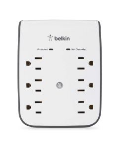 Belkin bsv602tt Surgeplus Usb Wall Mount - Protector Contra Sobretensiones Conectores De Salida: 6