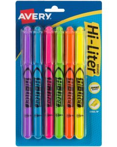 Avery 23585 Resaltadores Tipo Boligrafo 6 Piezas