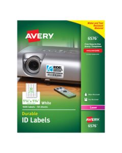 Avery 6576 Ave-6576 **etiquetas Permanentes Bca 1 4 X 3 In 1600 Pza